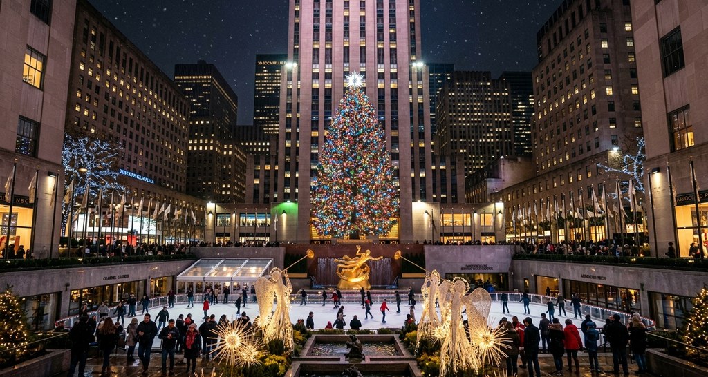 Best Restaurants Near Rockefeller Tree with Holiday Views